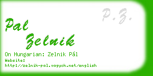 pal zelnik business card